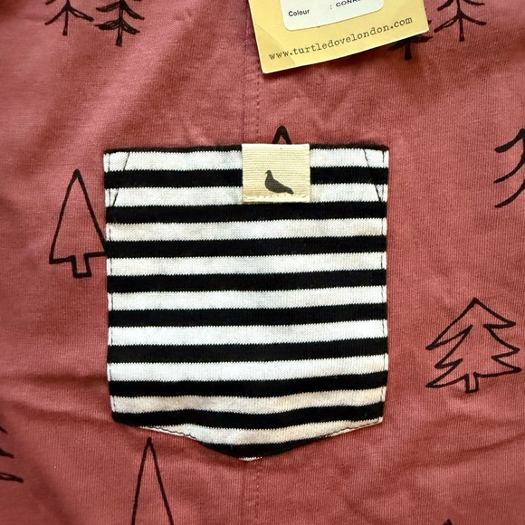 NEW Turtledove London Organic Cotton Forest Overalls 6-7 Years - Picture 4 of 9